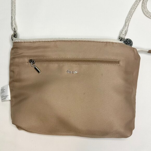 The SAK Lumi Convertible Crossbody Shoulder Bag Hand-Crochet Flower Bead Natural - Picture 11 of 13